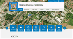 Desktop Screenshot of lazarevac.rs